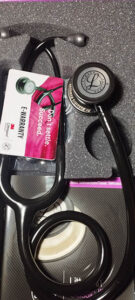 Littmann Classic III Black Edition Stethoscope with Warranty Card – Made in USA – Original in Pakistan