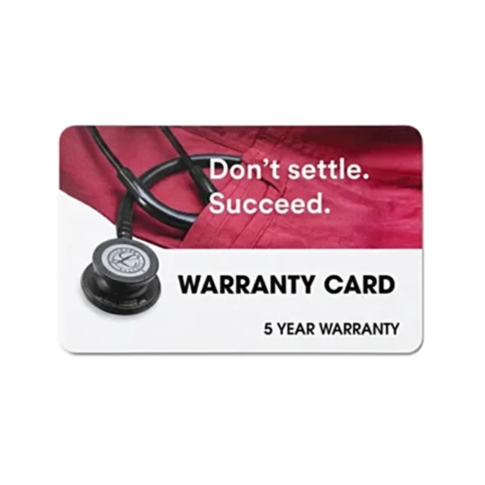 original Littmann warranty card Pakistan 3M Littmann authentic product guarantee card stethoscope warranty