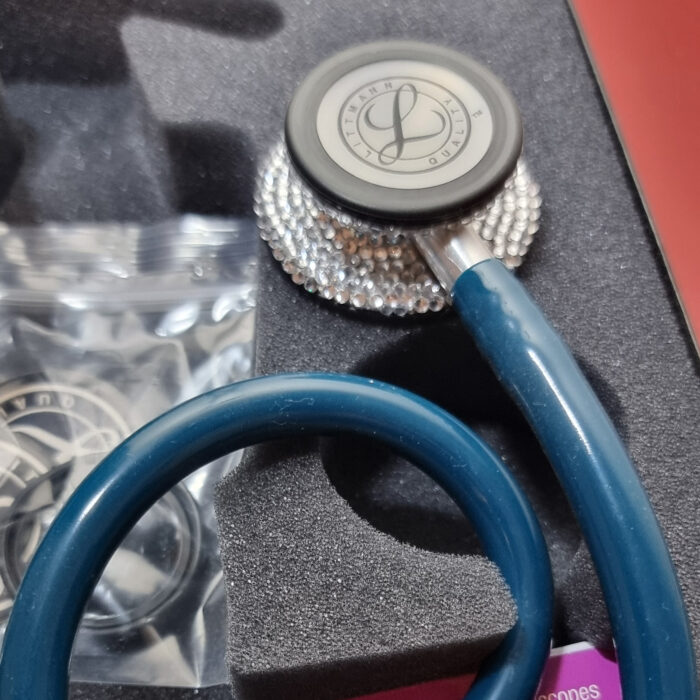 Littmann Classic III Caribbean Swarovski Edition Stethoscope – Luxury Exclusive, Perfect for Doctors, House Officers & Medical Students | LittmannStethoscopes.pk