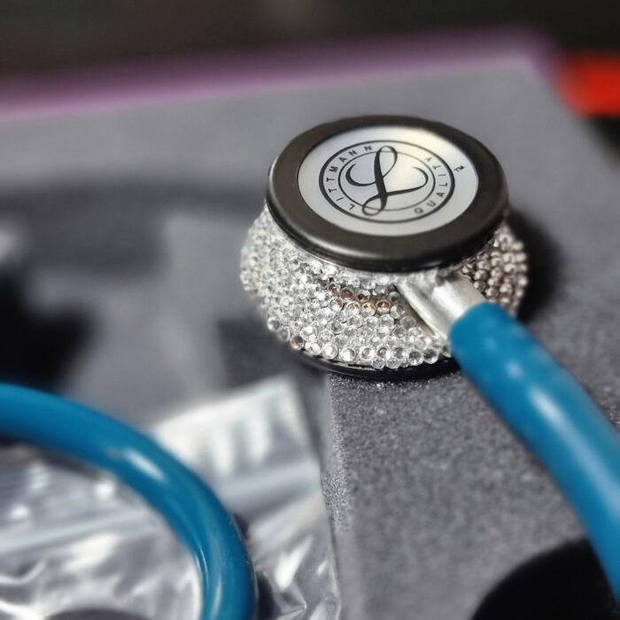 Littmann Classic III Caribbean Swarovski Edition – Luxury Exclusive Stethoscope for Doctors, House Officers & Medical Students | LittmannStethoscopes.pk