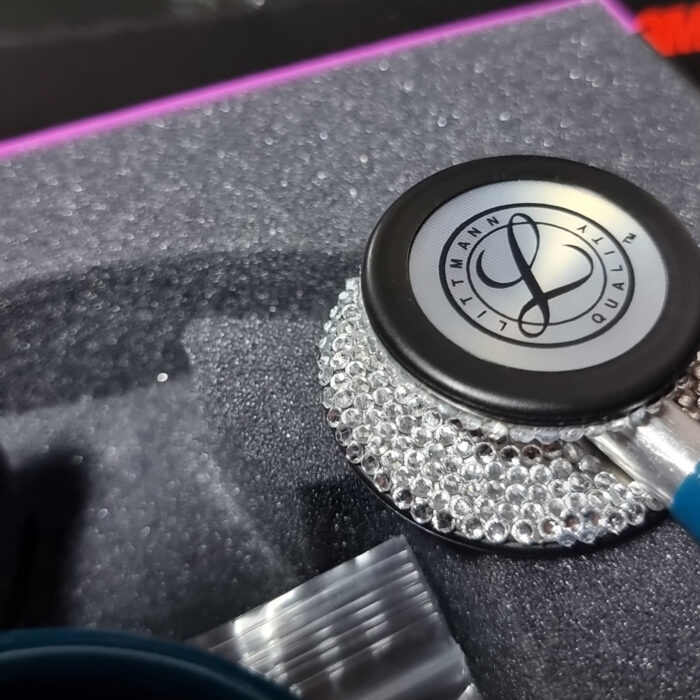 Littmann Classic III Caribbean Swarovski Edition Stethoscope – Luxury Exclusive, Perfect for Doctors, House Officers & Medical Students | LittmannStethoscopes.pk