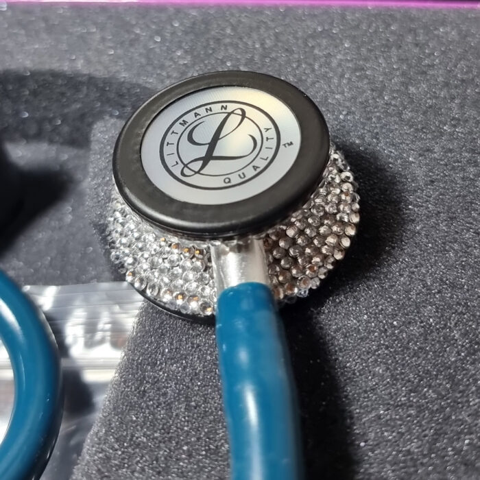Littmann Classic III Caribbean Swarovski Edition Stethoscope – Luxury Exclusive, Perfect for Doctors, House Officers & Medical Students | LittmannStethoscopes.pk