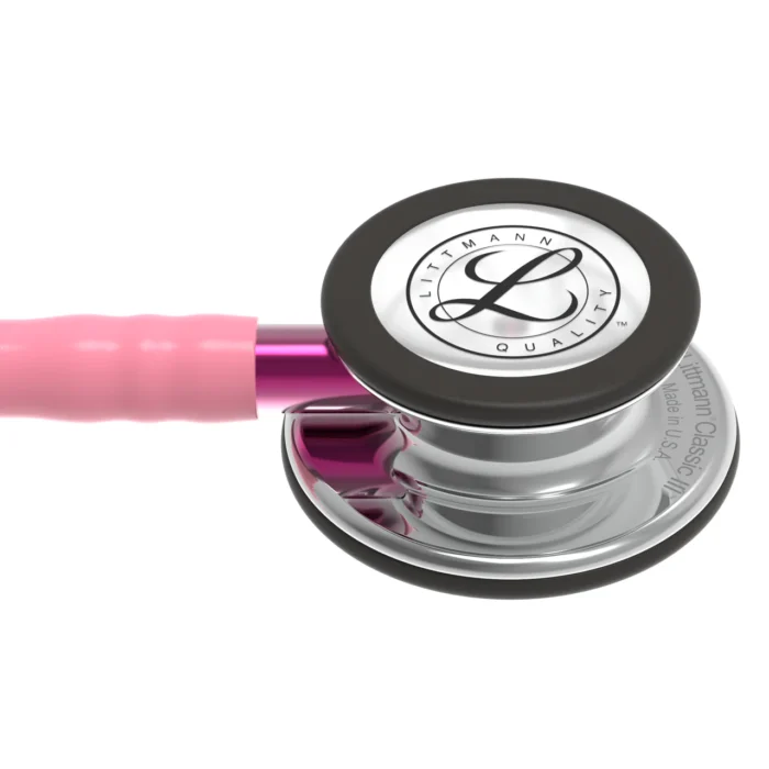 Littmann Classic III Pearl Pink Champagne Mirror Stethoscope – Original, Perfect for Doctors, House Officers & Medical Students | LittmannStethoscopes.pk