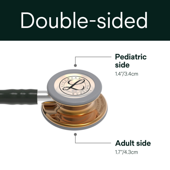 Littmann Classic III Black High Polished Copper Stethoscope – Original, Perfect for Pakistani Doctors, House Officers & Medical Students | LittmannStethoscopes.pk