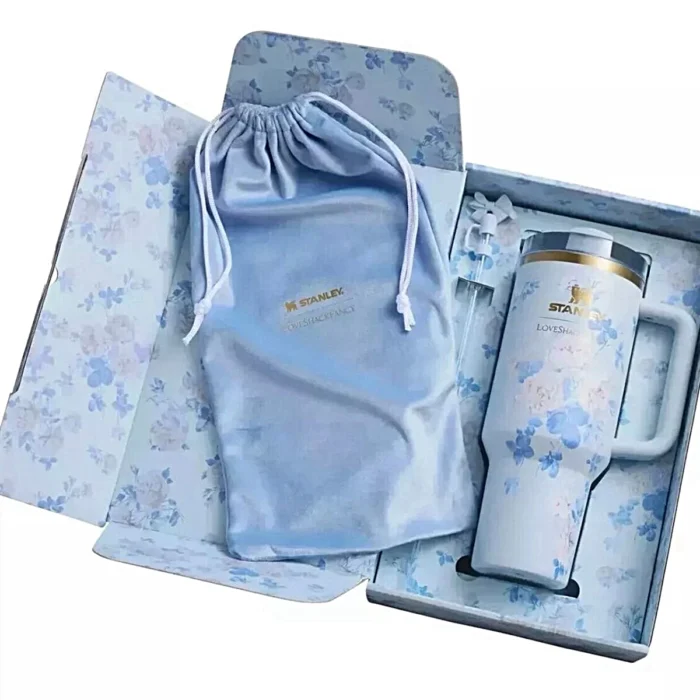 Everblooming Rosettes Stanley Tumbler Limited Edition 40oz – Original Hydration Cup for Doctors, Students & Fitness Lovers in Pakistan | LittmannStethoscopes.pk
