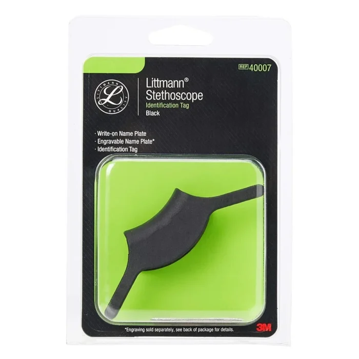 Littmann Stethoscope ID Tag – Original, Perfect for Pakistani Doctors, House Officers & Medical Students | LittmannStethoscopes.pk