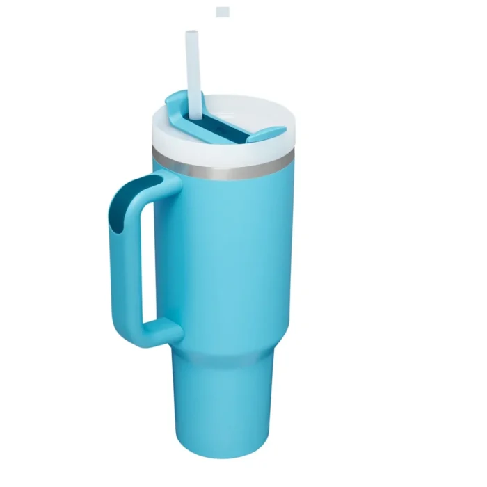 Turquoise Blue Stanley Tumbler 40oz – Original Hydration Cup for Doctors, Students & Fitness Lovers in Pakistan | LittmannStethoscopes.pk