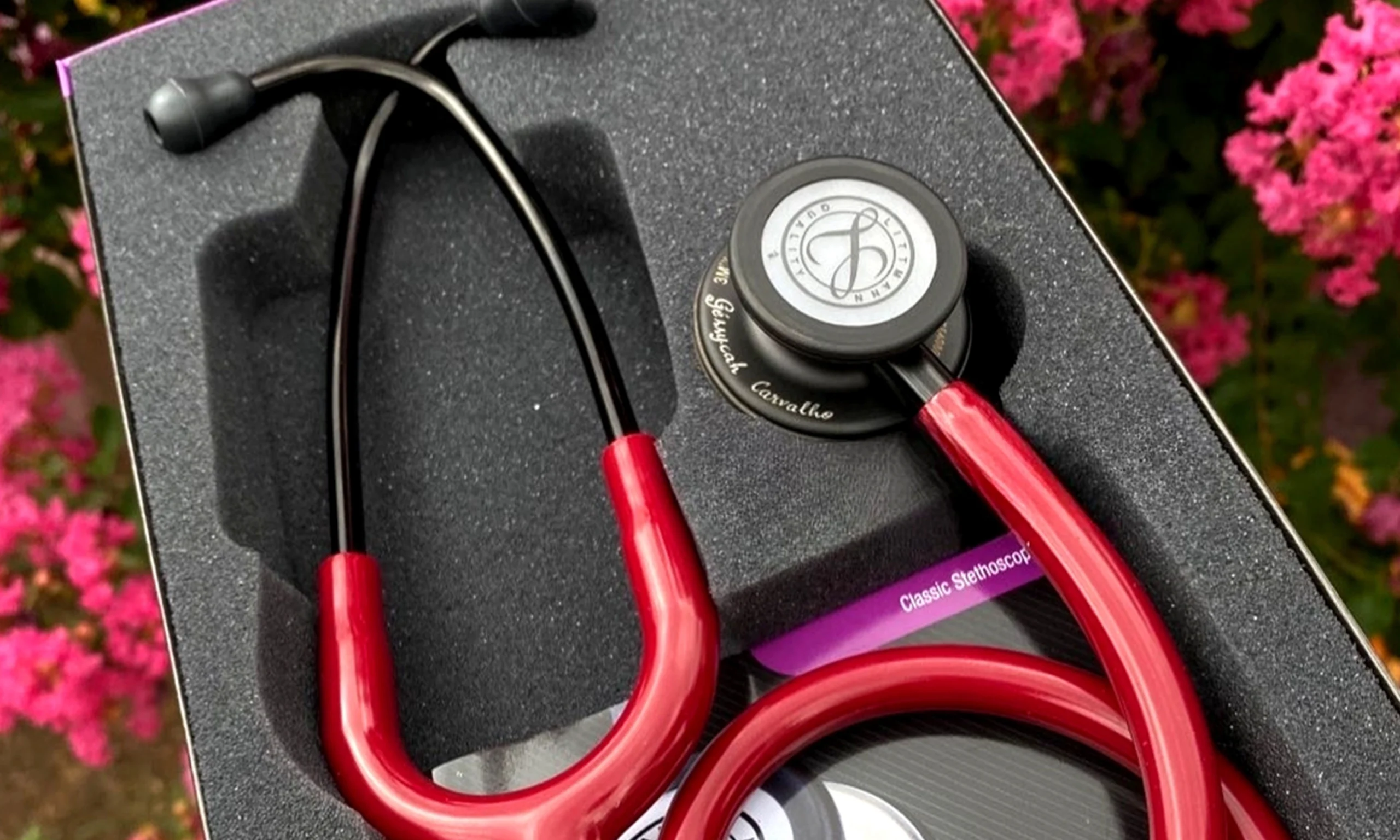 Littmann Classic III Burgundy Smoke Stethoscope – Original with Warranty in Pakistan