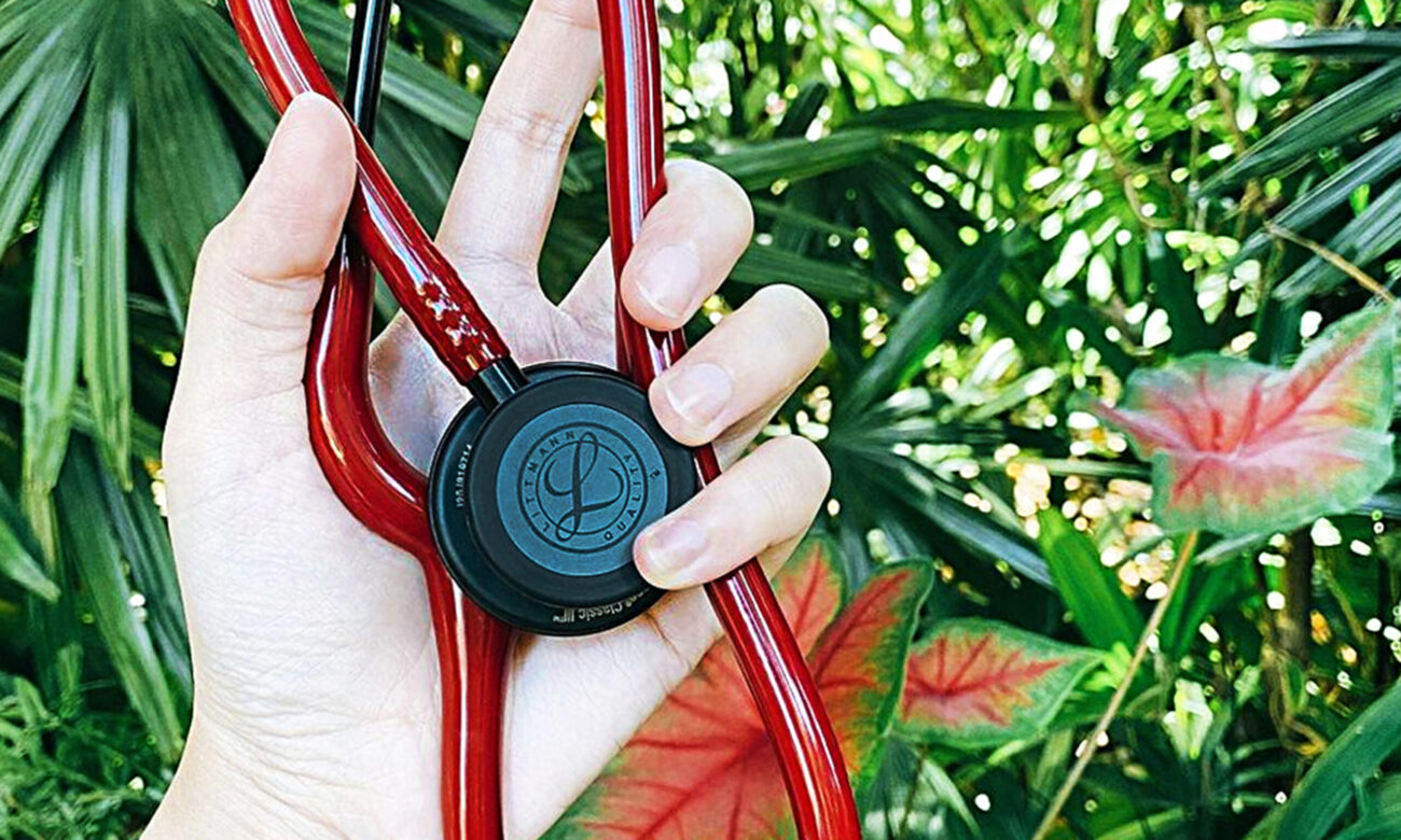 Littmann Classic III Burgundy Black Stethoscope – Original with Warranty in Pakistan