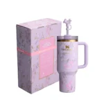 Happy Thoughts Stanley Tumbler Limited Edition – 40oz Original Hydration Cup for Doctors, Students & Gym Lovers in Pakistan | LittmannStethoscopes.pk